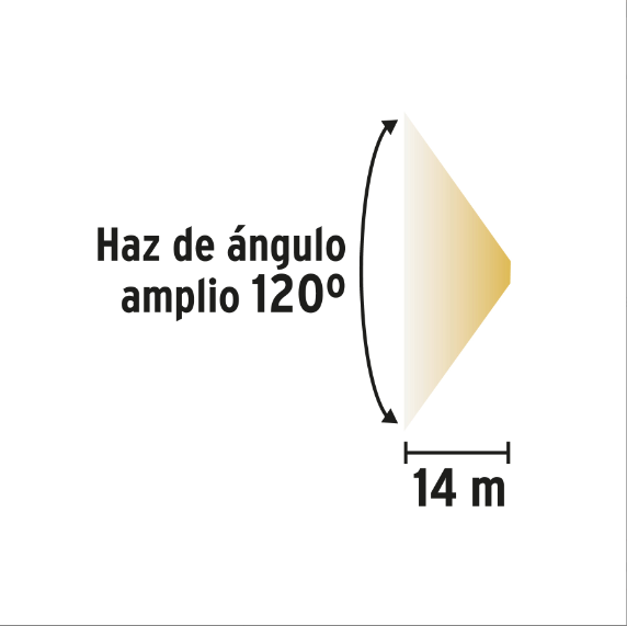 Linterna Ajuste de cabeza 65 Lúmenes 7 Led 3 Pilas