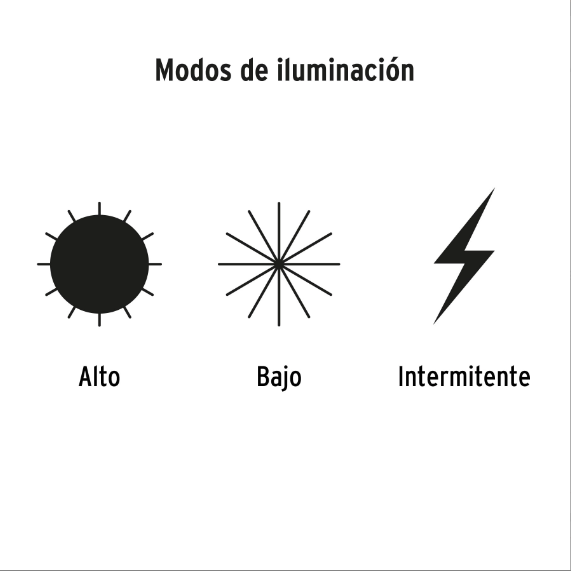 Linterna Ajuste de cabeza 65 Lúmenes 7 Led 3 Pilas