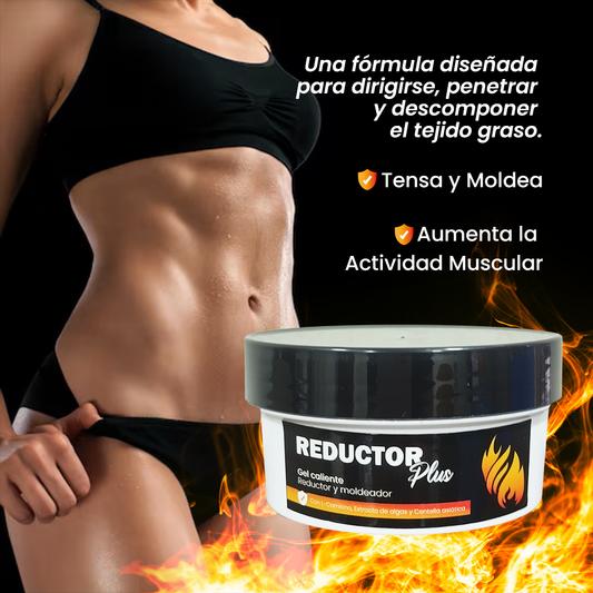 Gel caliente reductor moldeador