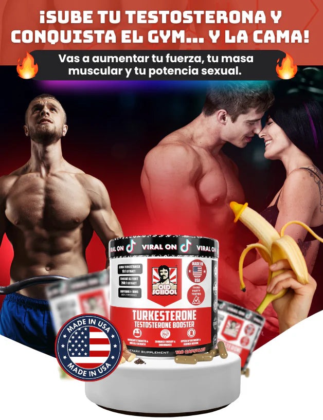 TURKESTERONE IMPORTADA ORIGINAL ✅¡Maximiza tu potencia!