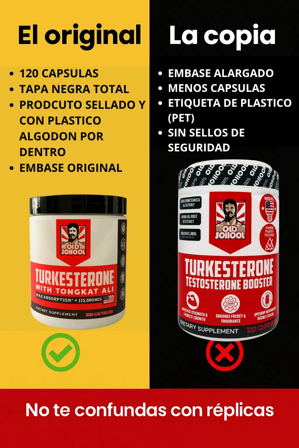TURKESTERONE IMPORTADA ORIGINAL ✅¡Maximiza tu potencia!