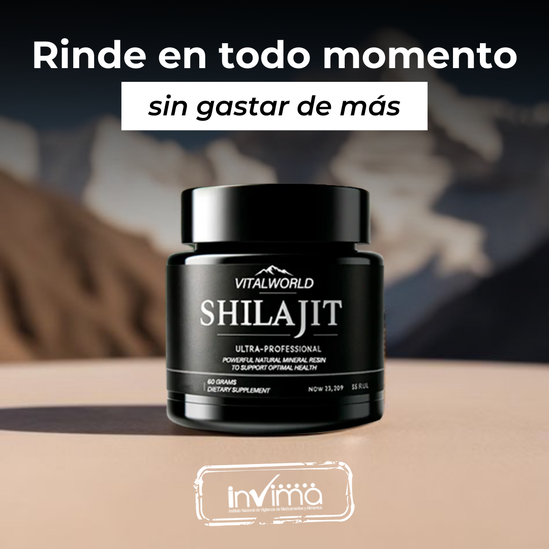 SHILAJIT ORIGINAL CON INVIMA