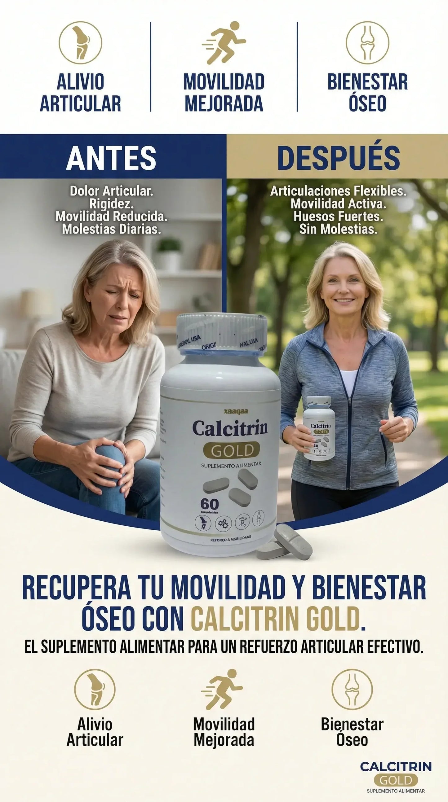 CALCITRIN GOLD IMPORTADO ✔ 60 CAP