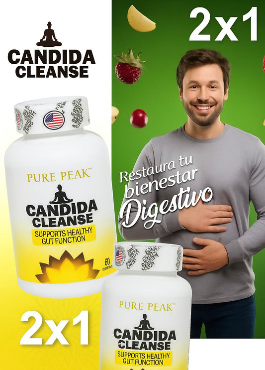 CANDIDA CLEANSE, IMPORTADO ORIGINAL, PAGUE 1 LLEVE 2✅
