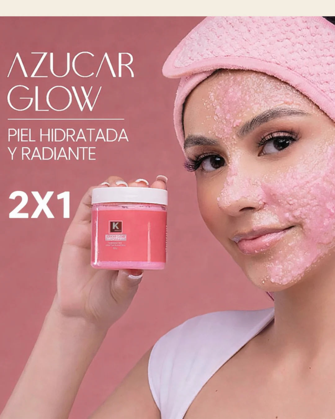 Exfoliante Azucar Glow Blanqueaculos✅ PAGUE 1 LLEVE 2