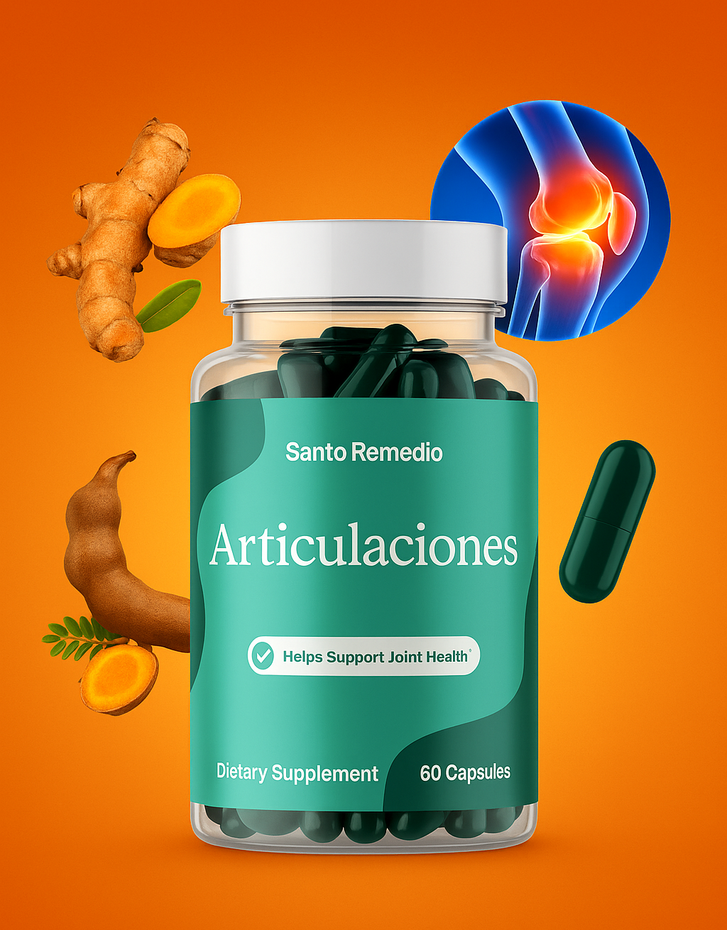 Santo Remedio Articulaciones x 60cap