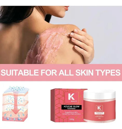 Exfoliante Azucar Glow Blanqueaculos✅ PAGUE 1 LLEVE 2