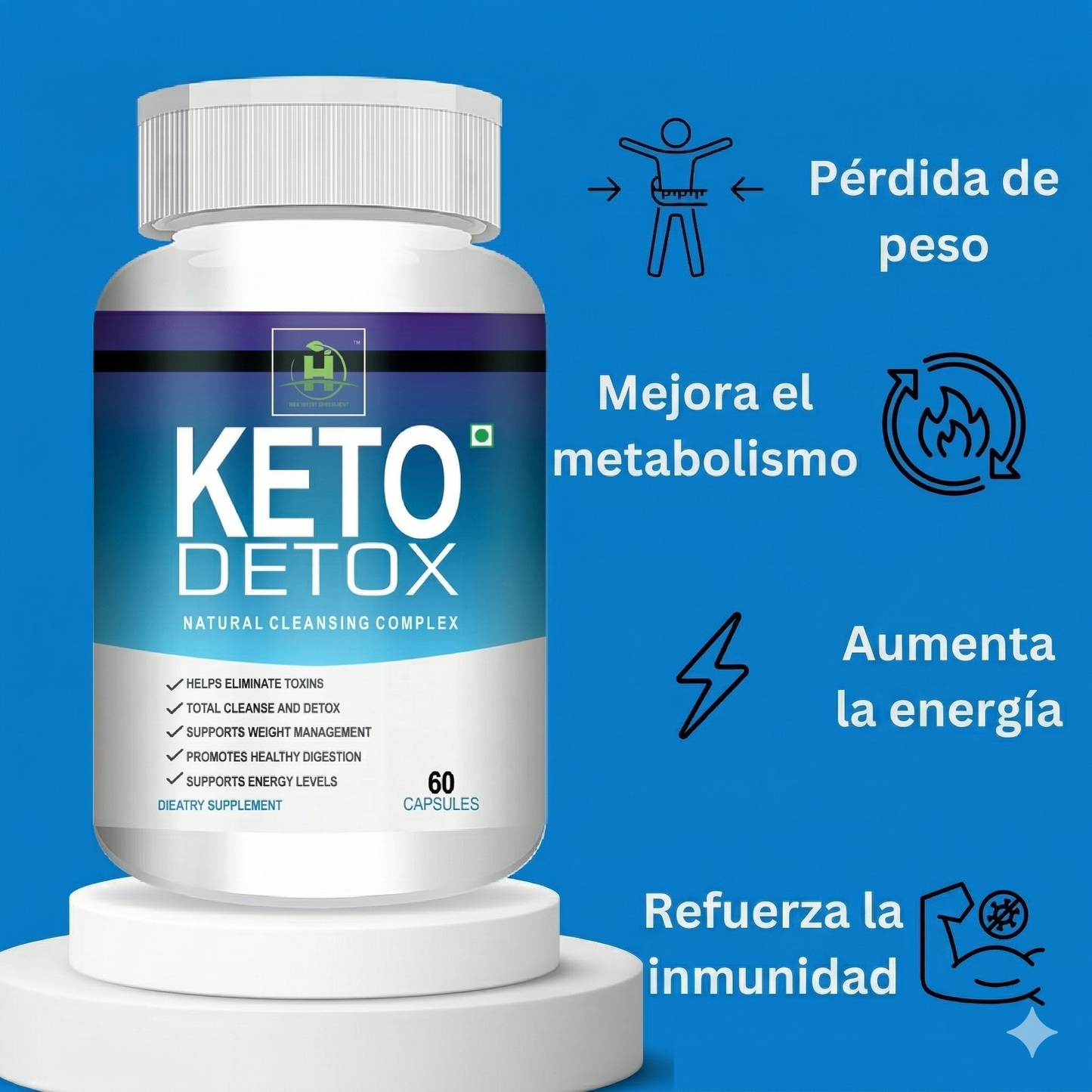 KETO DETOX, AUMENTA TU ENERGÍA Y DISMINUYE LA GRASA DE FORMA NATURAL