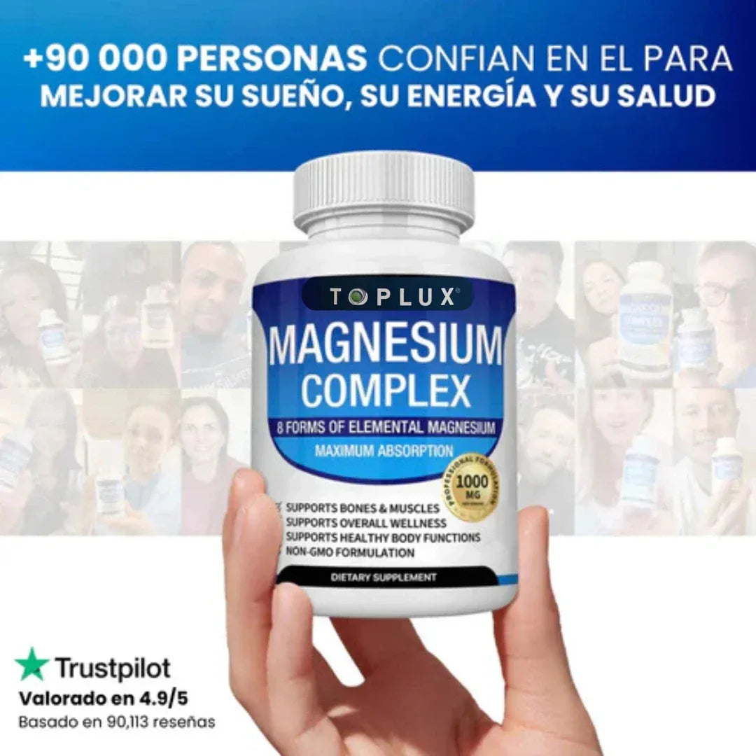 MAGNESIO COMPLEX® INVIMA✅100 Cápsulas